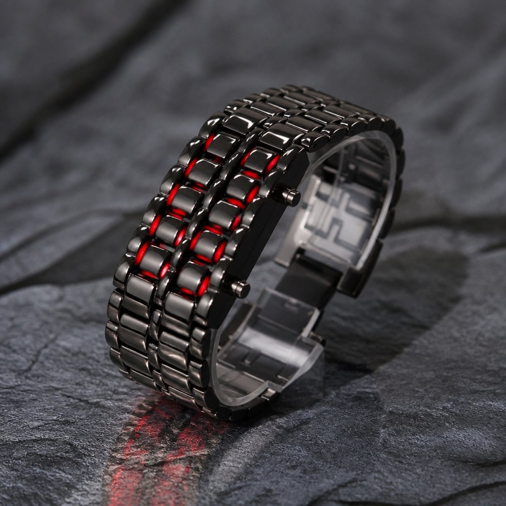 IS-761 Watch - Black/Red/Men